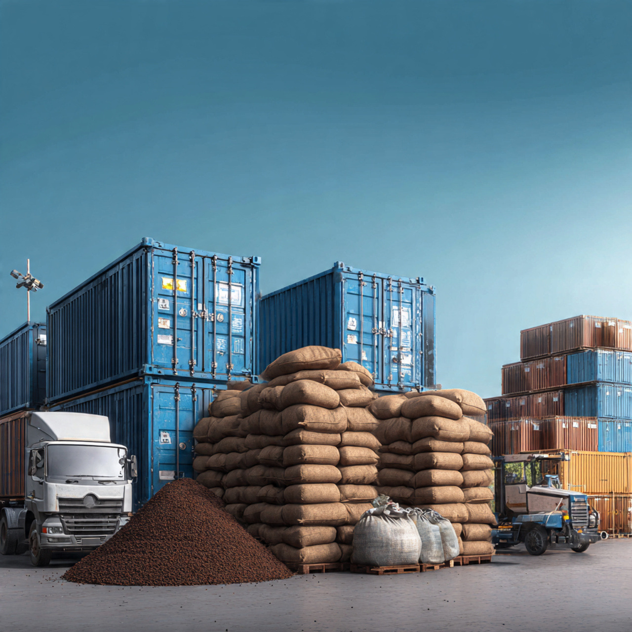 Organic compost packaging for domestic and export markets